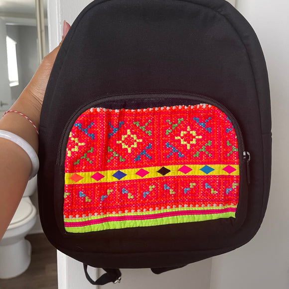 Hand Embroidery Backpack