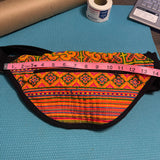 Fanny Pack Hand Embroidery Vintage Fabric