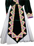 Hmong Outfit Paj Ntaub Tawm Laug Small Puff Shoulder Size 46