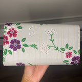 Thai Lis Loos w/ Vintage Embroidery Wallet/Purse