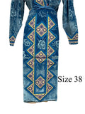 Hmong Outfit Paj Ntaub Tawm Laug Small Puff Shoulder Size 38