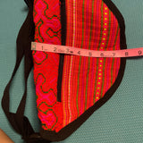 Fanny Pack Hand Embroidery Vintage Fabric