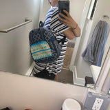 Machine Embroidery Backpack