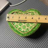 Green Heart Basket Small