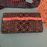 Hand Embroidery/Batik Wallet W/Strap