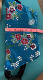 Fanny Pack Light Blue Thai Lis Loos Fabric