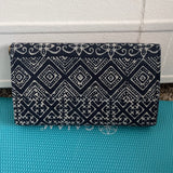 Hand Embroidery/Batik Wallet W/Straps