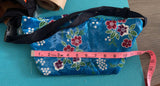 Fanny Pack Light Blue Thai Lis Loos Fabric