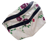 Fanny Pack White Thai Lis Loos Fabric