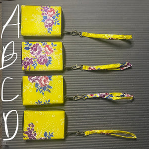 Thai Lis Loos Compact Wallet/Wristlet Fabric 3 Yellow