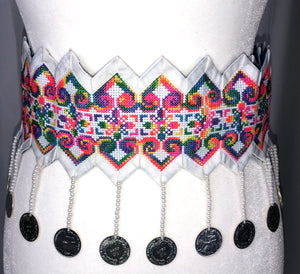 Handmade Rainbow Hmong Hlab Style 2