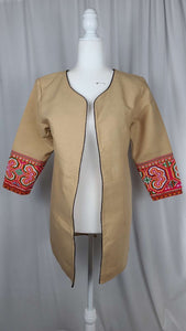 Hmong Cream Blazer/Jacket Style 2