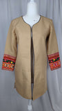 Hmong Cream Long Blazer/Jacket Style 1