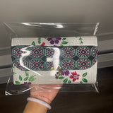 Thai Lis Loos w/ Vintage Embroidery Wallet/Purse