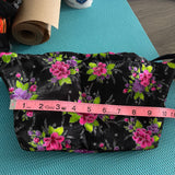 Fanny Pack Black Thai Lis Loos Fabric