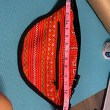 Fanny Pack Hand Embroidery Vintage Fabric