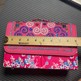 Thai Lis Loos CB Purse w/Cogci Embroidery Pink 2