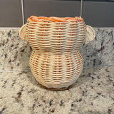 Handmade Rattan Elephant Basket