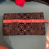Handmade Embroidery/Batik Wallet W/Strap