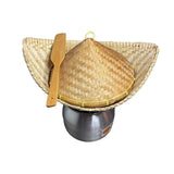 Handmade Bamboo Rice Steamer 4 Piece Set