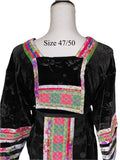 Hmong Stripe Outfit Machine Embroidery Size 47