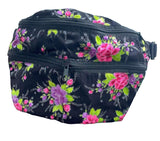 Fanny Pack Black Thai Lis Loos Fabric