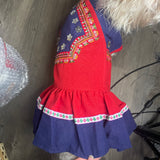 Ethnic Dog Outfit Female Dress 6