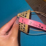 Handmade Bamboo/Rattan 5 Piece Table Set