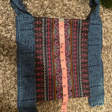 Hand Embroidery Messenger Bag