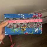 Thai Lis Loos w/ Vintage Embroidery Wallet/Purse