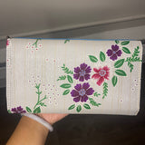 Thai Lis Loos w/ Vintage Embroidery Wallet/Purse