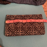 Hand Embroidery/Batik Wallet W/Straps