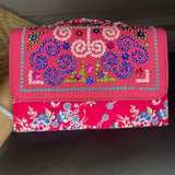 Thai Lis Loos CB Purse w/Cogci Embroidery Pink 2