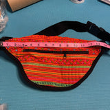 Fanny Pack Hand Embroidery Vintage Fabric