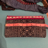 Hmong Embroidery/Batik Wallet w/strap