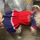 Ethnic Dog Outfit Female Dress 6