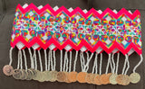 Hmong Hand Embroidery Rainbow Hlab (Pink Trim) Style 2