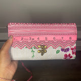 Thai Lis Loos w/ Vintage Embroidery Wallet/Purse