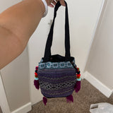 Hand/Machine Embroidery Shoulder Bag