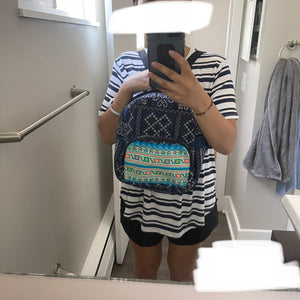 Machine Embroidery Backpack