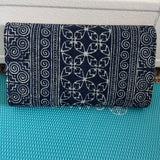 Hand Embroidery/Batik Wallet W/Strap