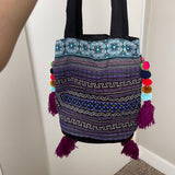 Hand/Machine Embroidery Shoulder Bag