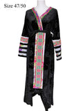 Hmong Stripe Outfit Machine Embroidery Size 47